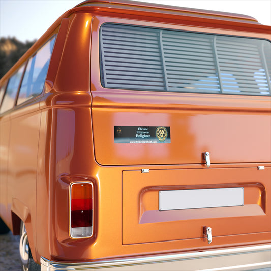 Enlighten Bumper Sticker - Tribe Starchild