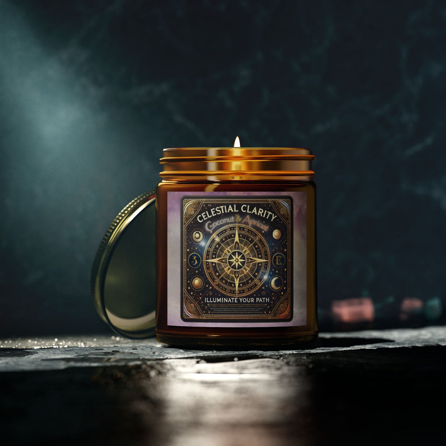 Scented Candles, Celestial Clarity - Illuminate Your Path