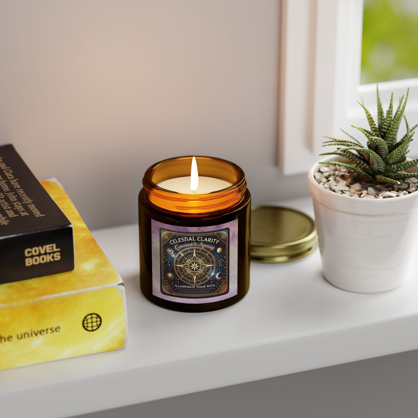 Scented Candles, Celestial Clarity - Illuminate Your Path