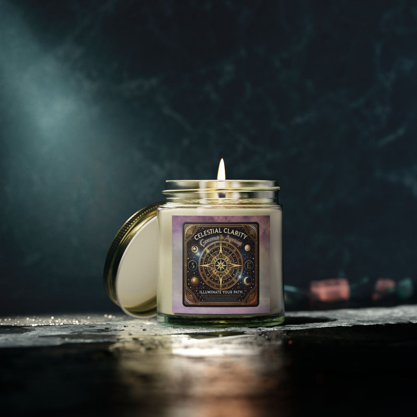 Scented Candles, Celestial Clarity - Illuminate Your Path