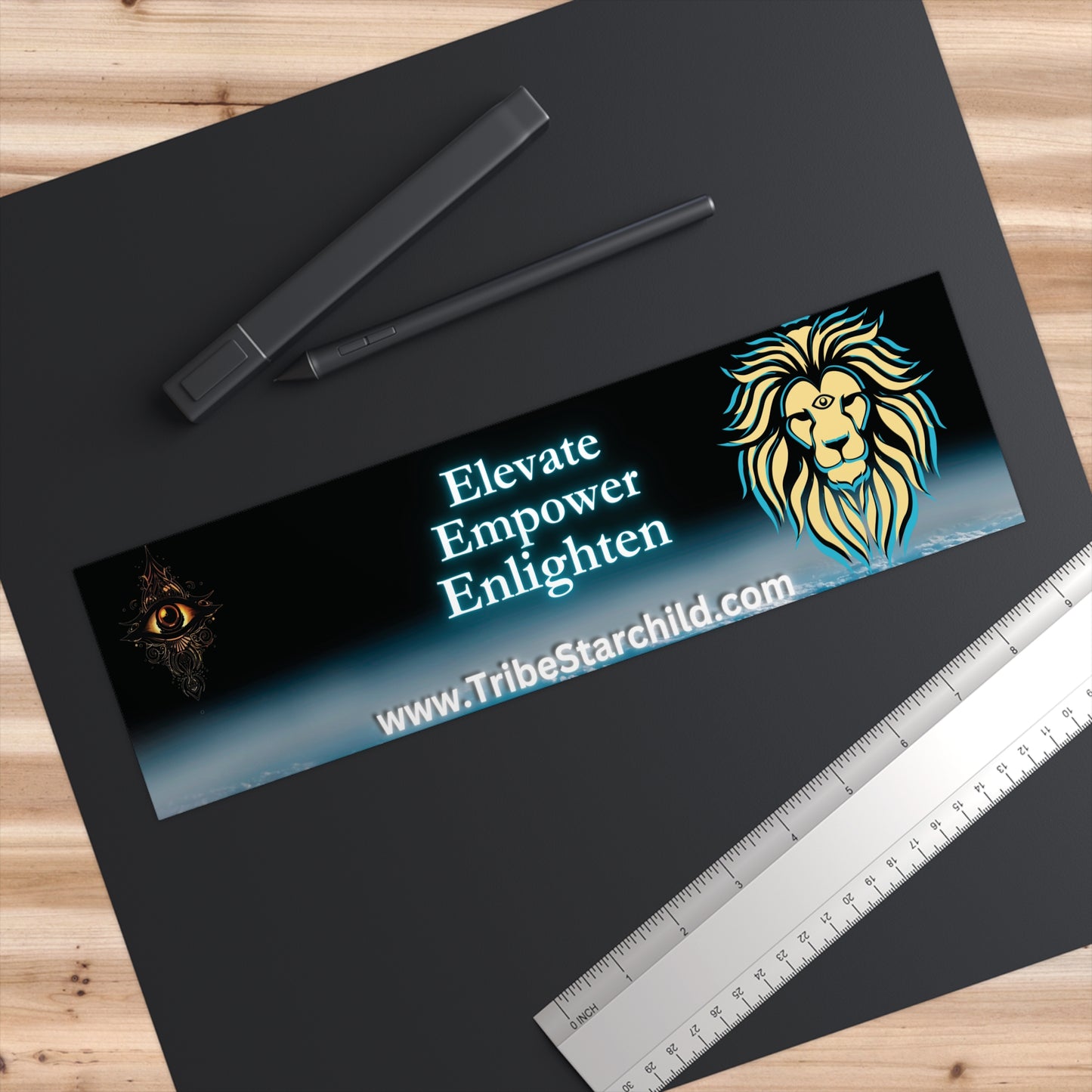 Enlighten Bumper Sticker - Tribe Starchild